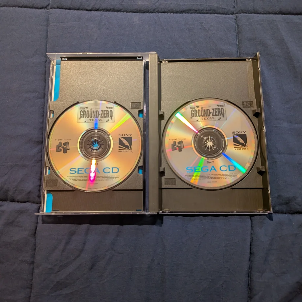Ground Zero Texas‎ Sega CD (1993)